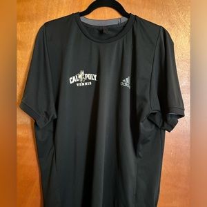 Cal poly adidas tennis shirt size XL